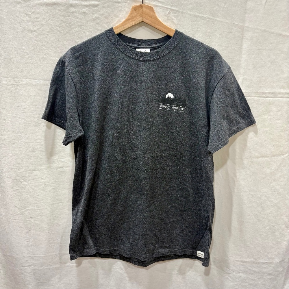 Simply Southern Short Sleeve T-Shirt - Dark Gray / Medium